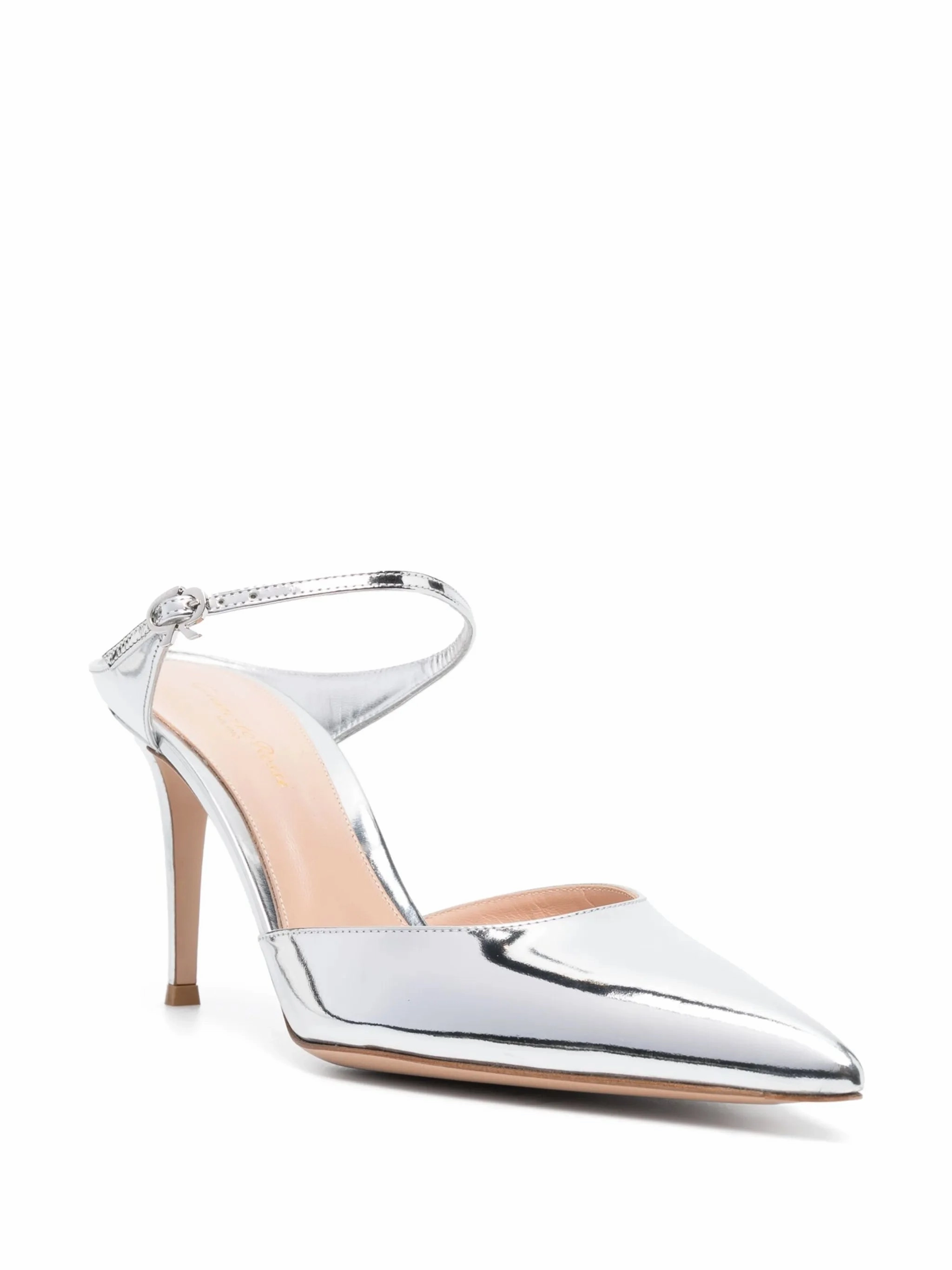 100mm metallic leather mules Acs  Casual Shoes