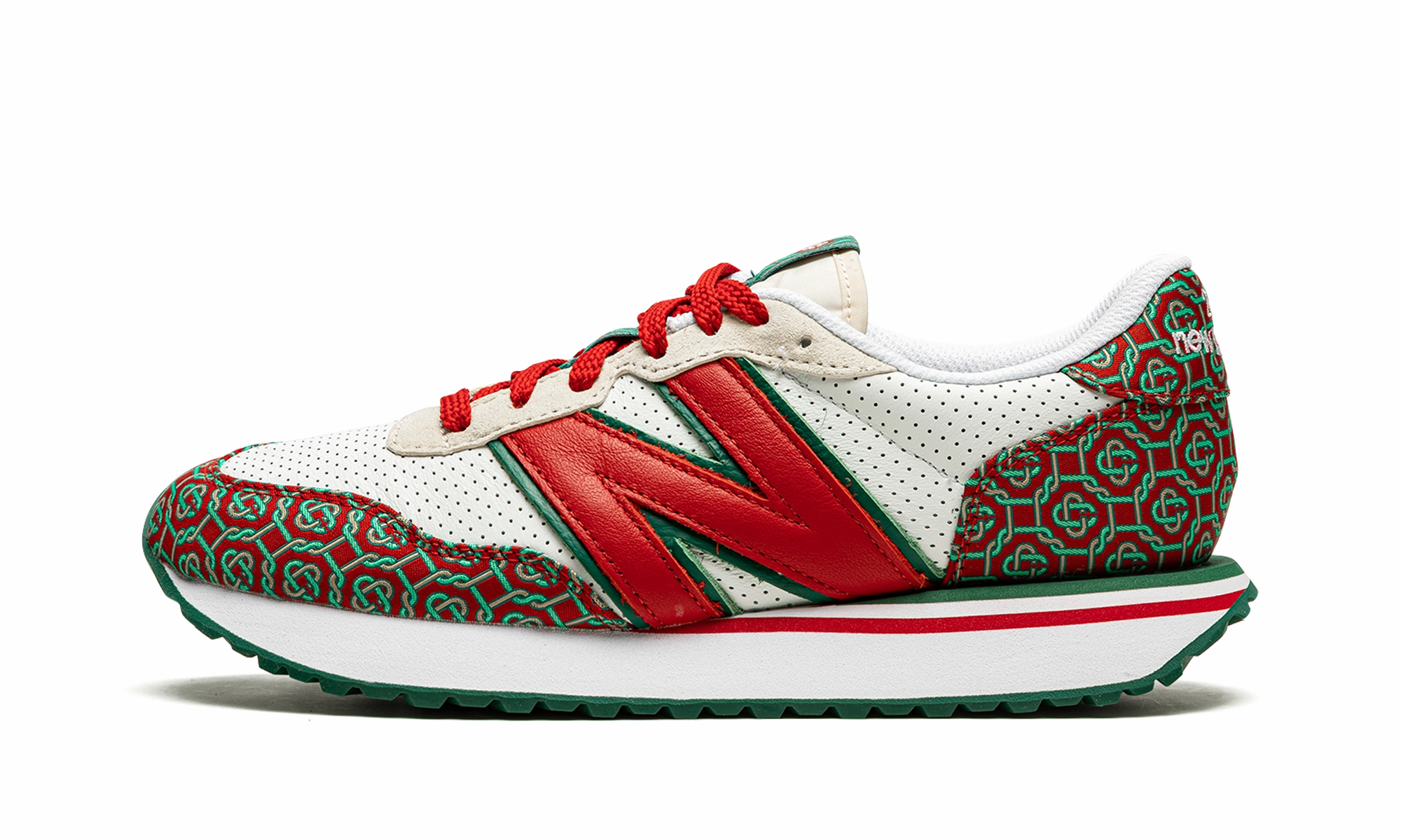 237 "Casablanca - Red Monogram" New Balance Shoes For Men 990
