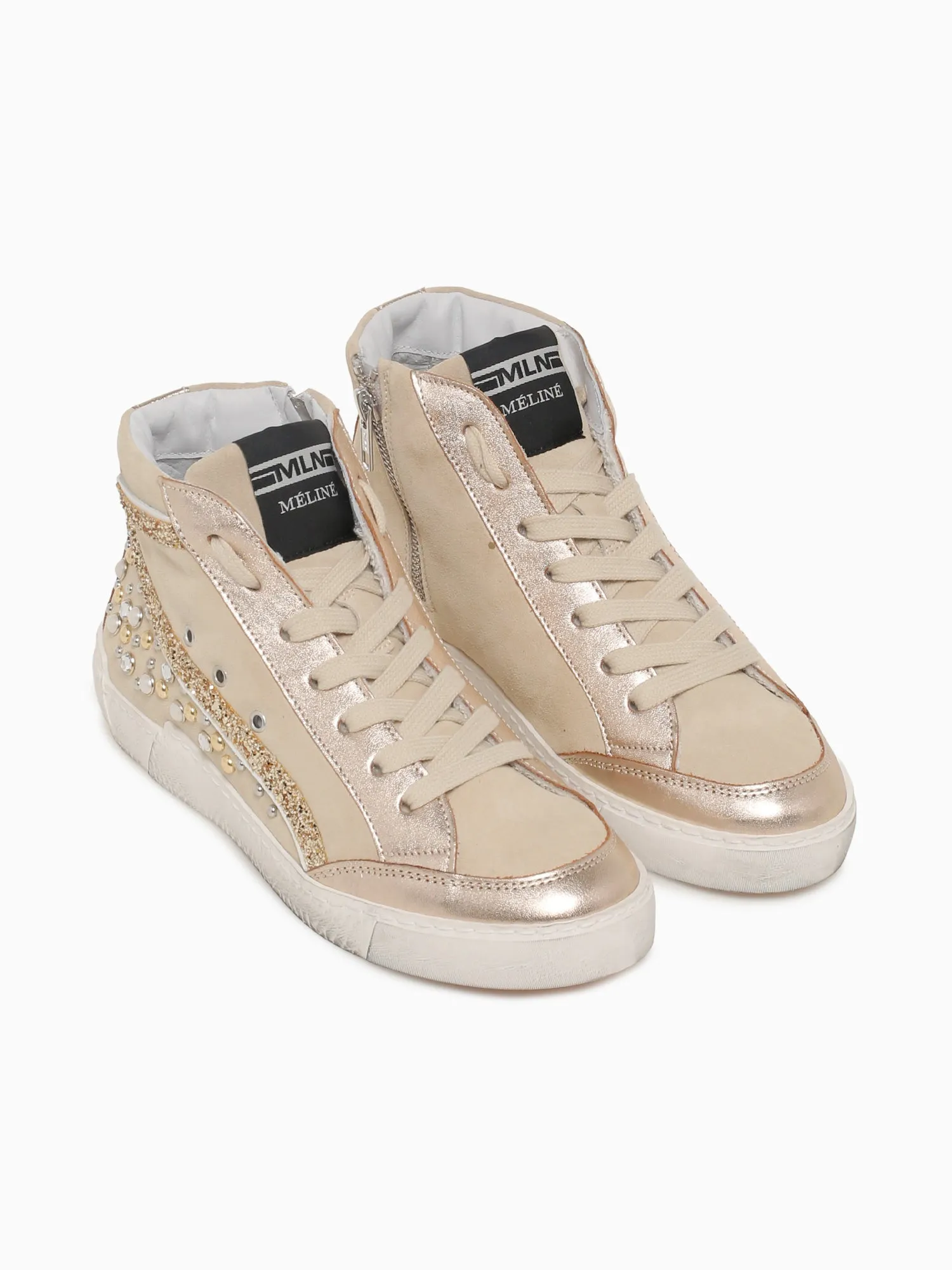 Men's Casual Oxford Shoes 326 Oro Bianco Leather