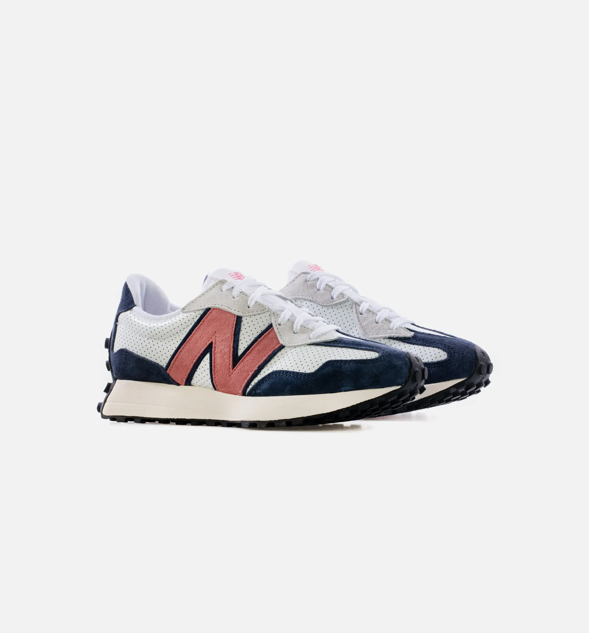Dsw New Balance Sneakers 327 Mens Lifestyle Shoe - White/Pink/Navy