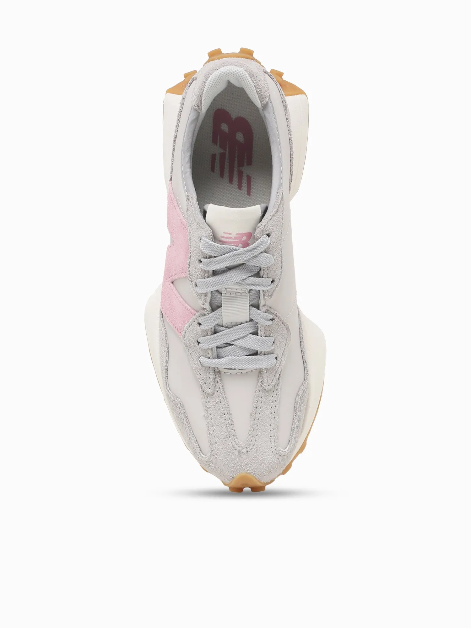 New Balance 550 Burgundy 327 Raincloud Pink suede