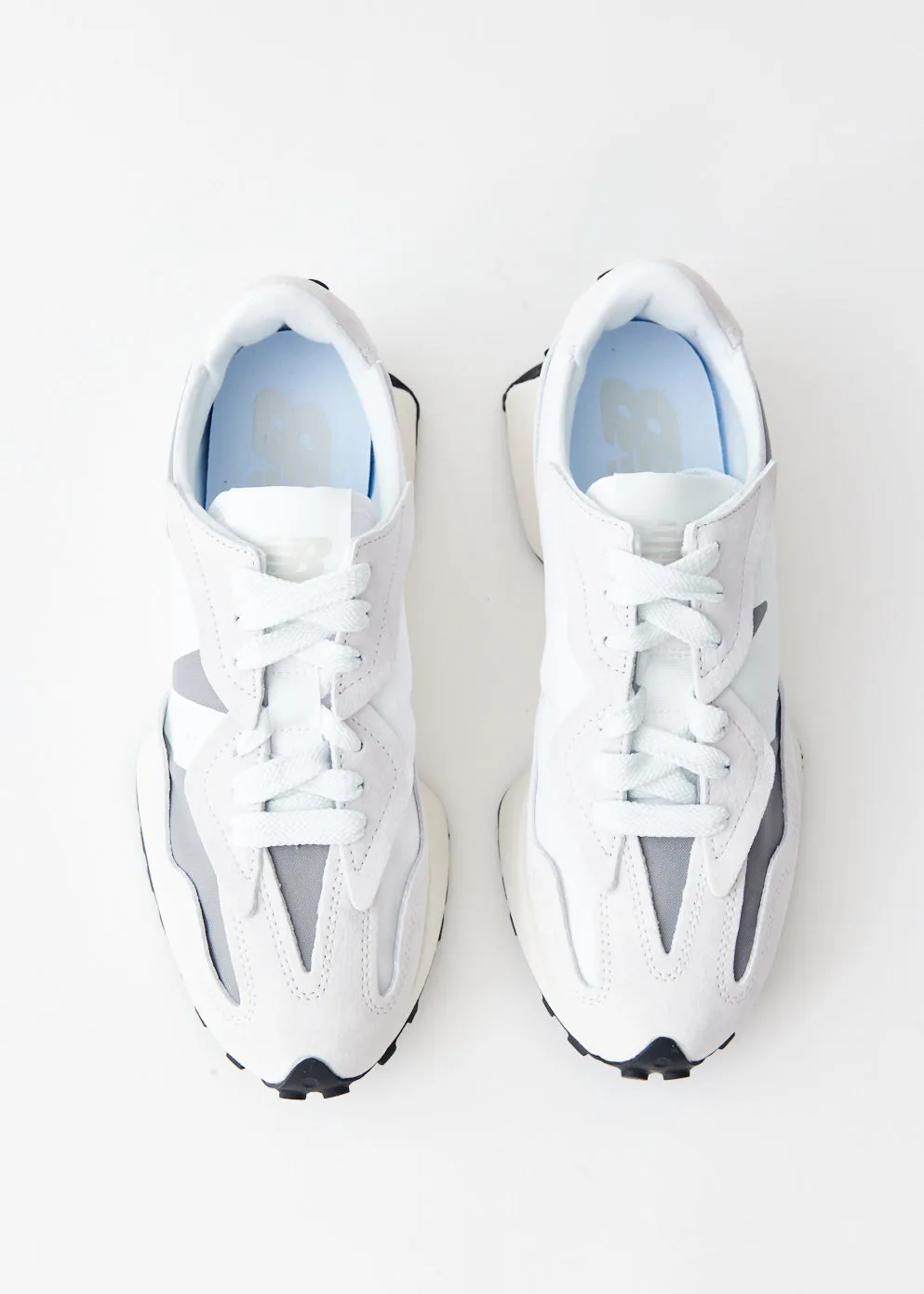 Black On Black New Balance 327 Sneakers