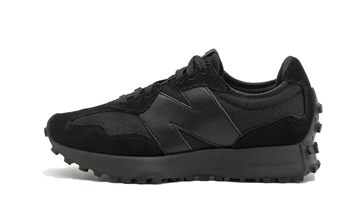 327 Triple Black New Balance 2e Width