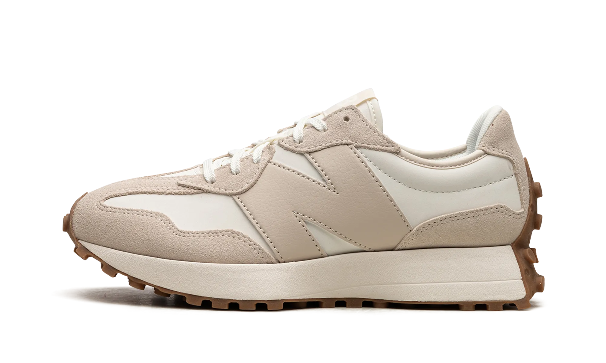 327 WMNS "Beige White Gum" New Balance Verdes 530