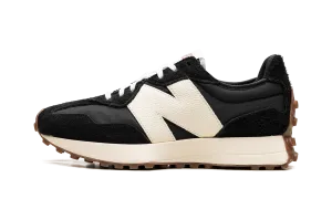 New Balance High Top Skate Shoes 327 WMNS "Black White Gum"