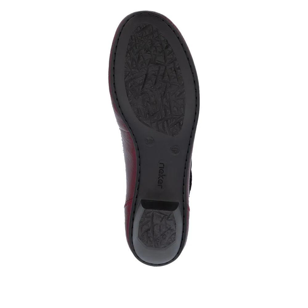 Best Comfy Casual Shoes 41756-33 Mary Jane Red/Black