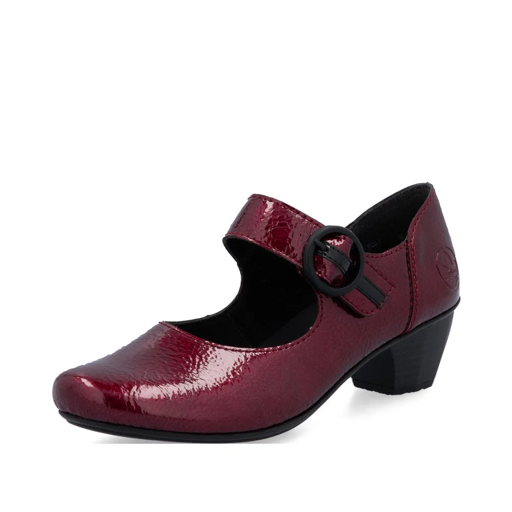 Spd Casual Shoes 41756-33 Mary Jane Red/Black