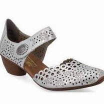 43753-90 Silver Metallic Mary Jane Star Player 76 Casual Shoes