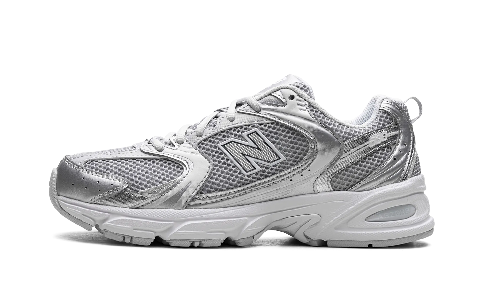 New Balance Men's Fuelcell Supercomp Elite V4 Running Shoes 530 "Moonbeam Silver Metallic"