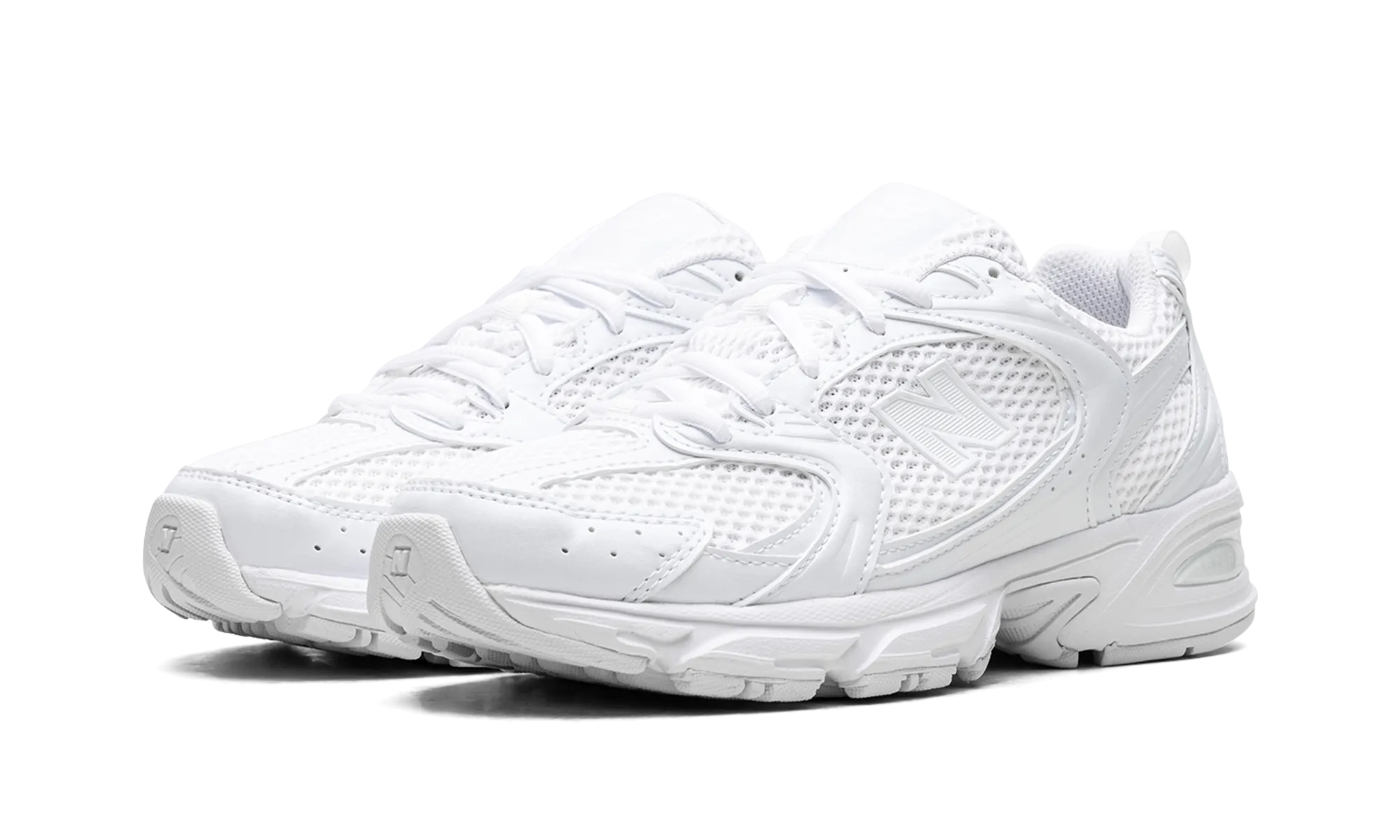 530 "Triple White" New Balance 992 Mushroom