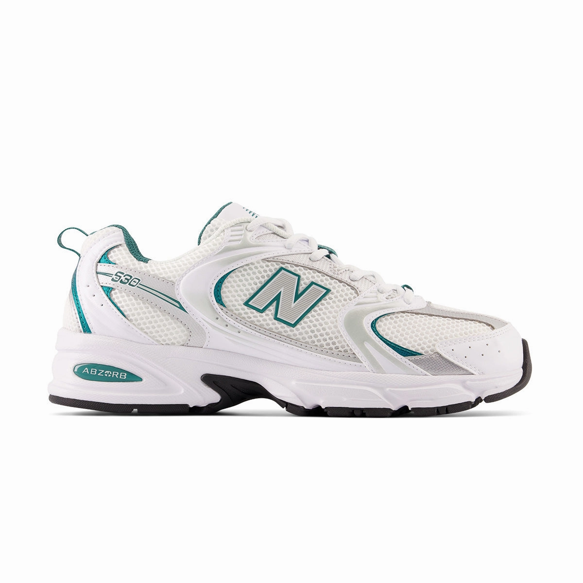 Cool New Balance 530 'White Silver Green'