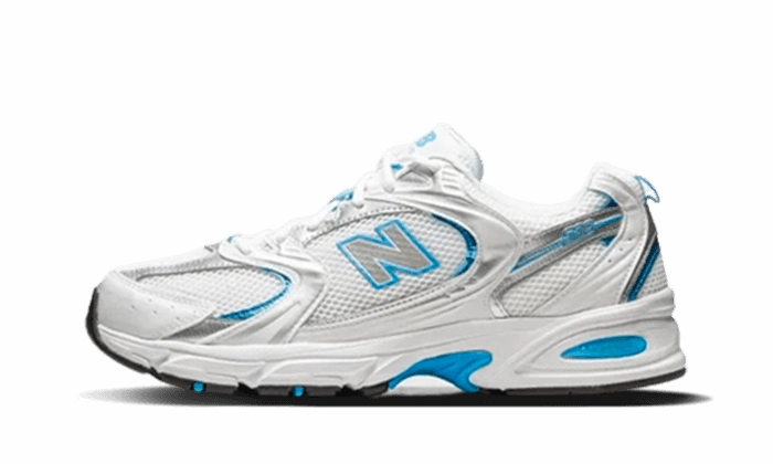 530 White Sky Blue Purple And Gold New Balance