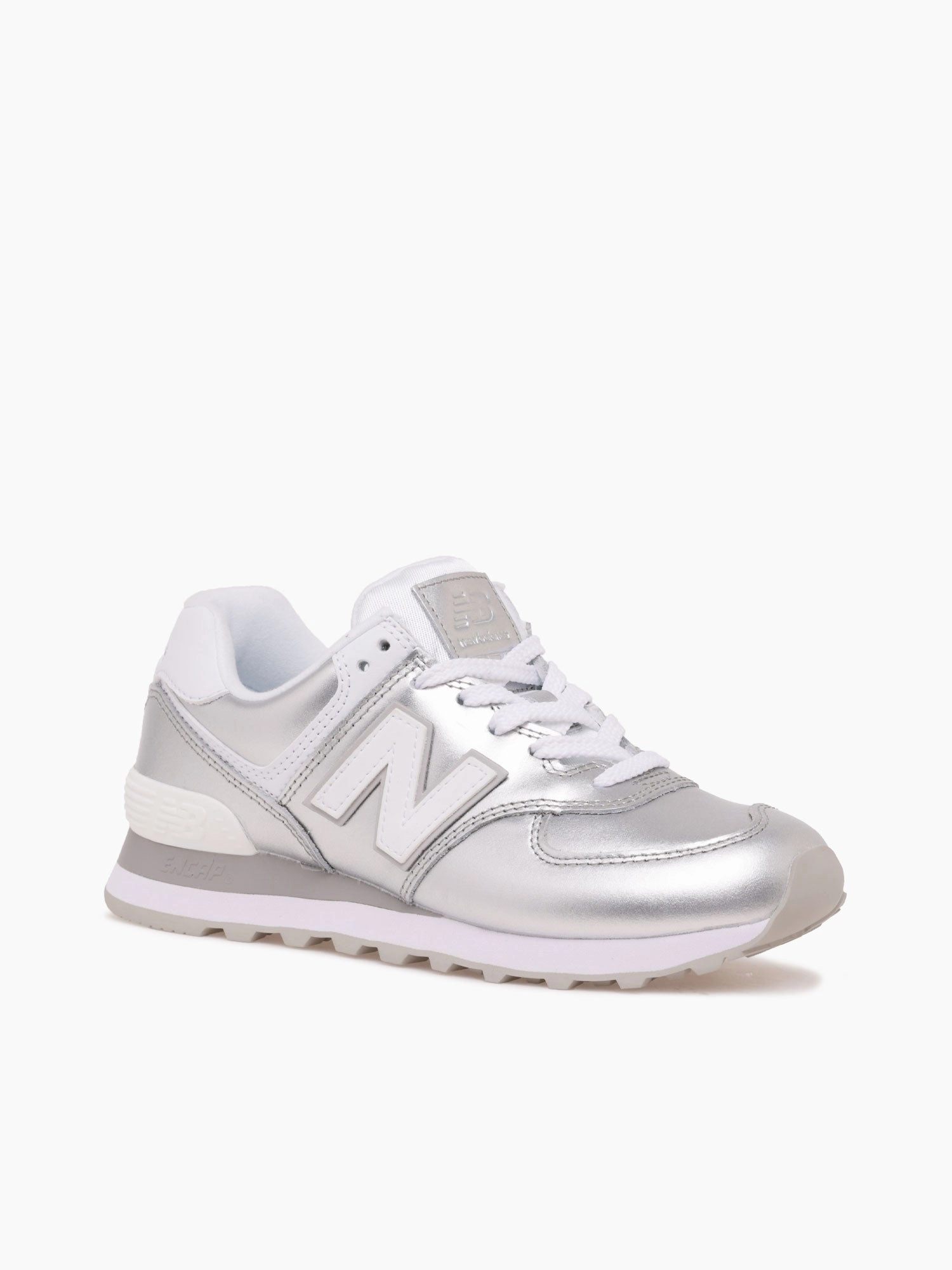 Casual Shoes Wide Toe Box 574 Wl574la2 Silver White