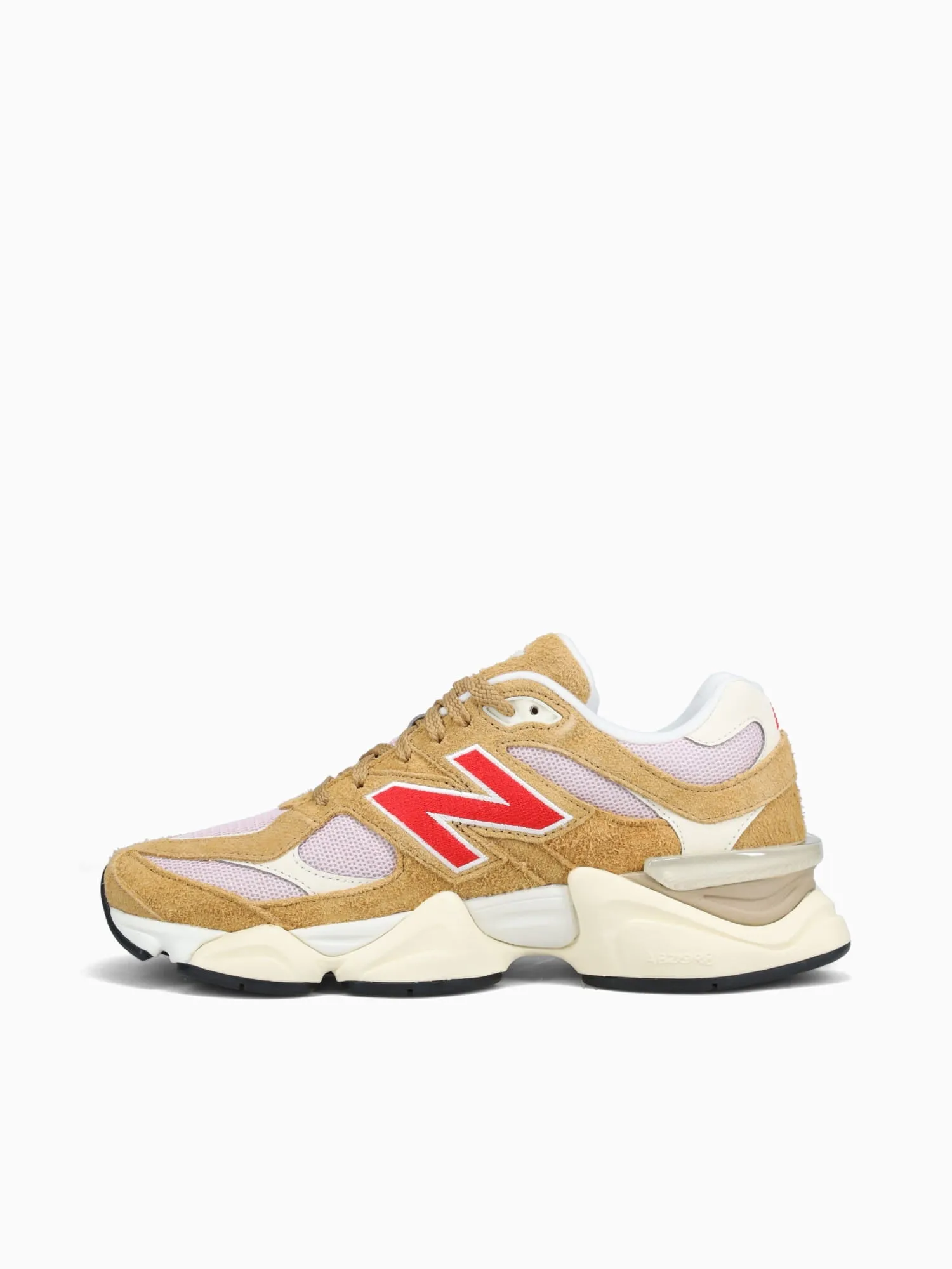 9060 Brown Red Pink suede Casual Road Cycling Shoes