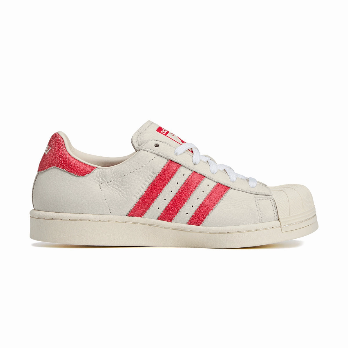   Avavav Superstar Modified 'Crystal White Red' Adidas Tech Response Spikeless 3.0 Golf Shoe