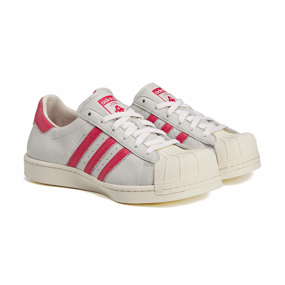 Campus Shoes Adidas   Avavav Superstar Modified 'Crystal White Red'