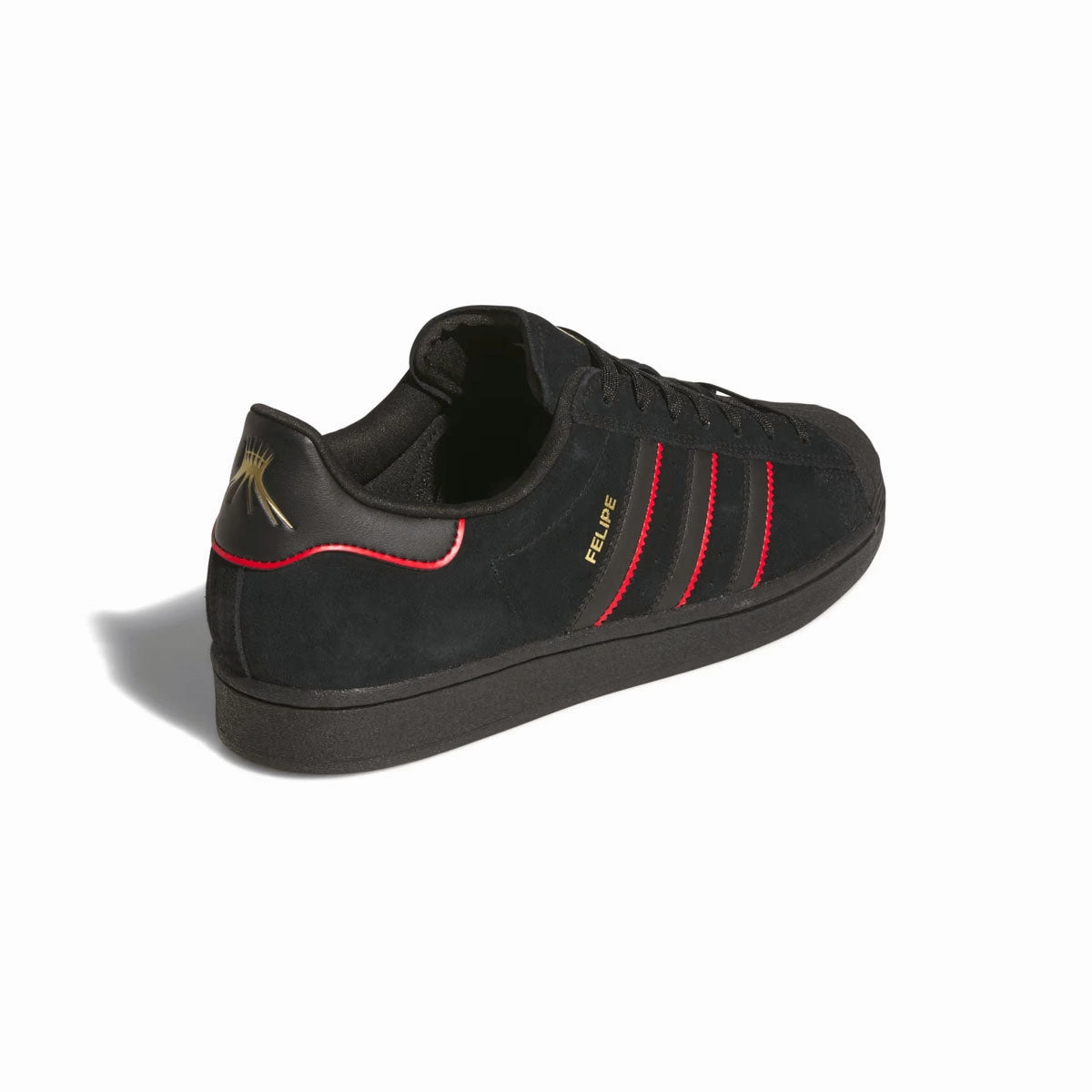   Felipe Gustavo Superstar ADV 'Core Black Better Scarlet' Adidas Running Shoes Adizero