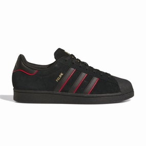   Felipe Gustavo Superstar ADV 'Core Black Better Scarlet' Adidas Shoes Popular