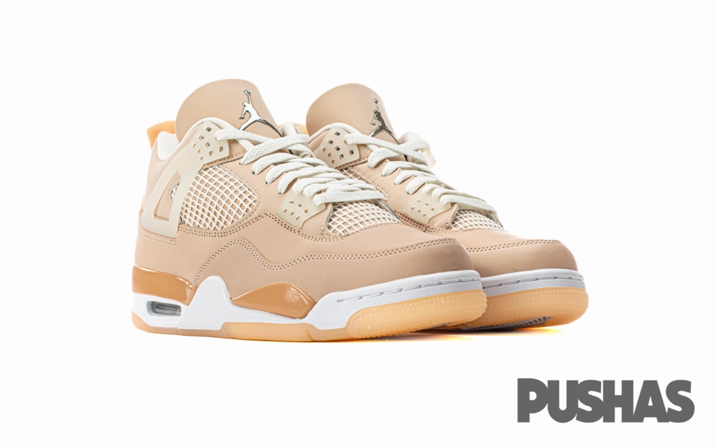 [Refurbished]Air Jordan 4 ' Shimmer' W Essentials Shirt Sneakers Outfit