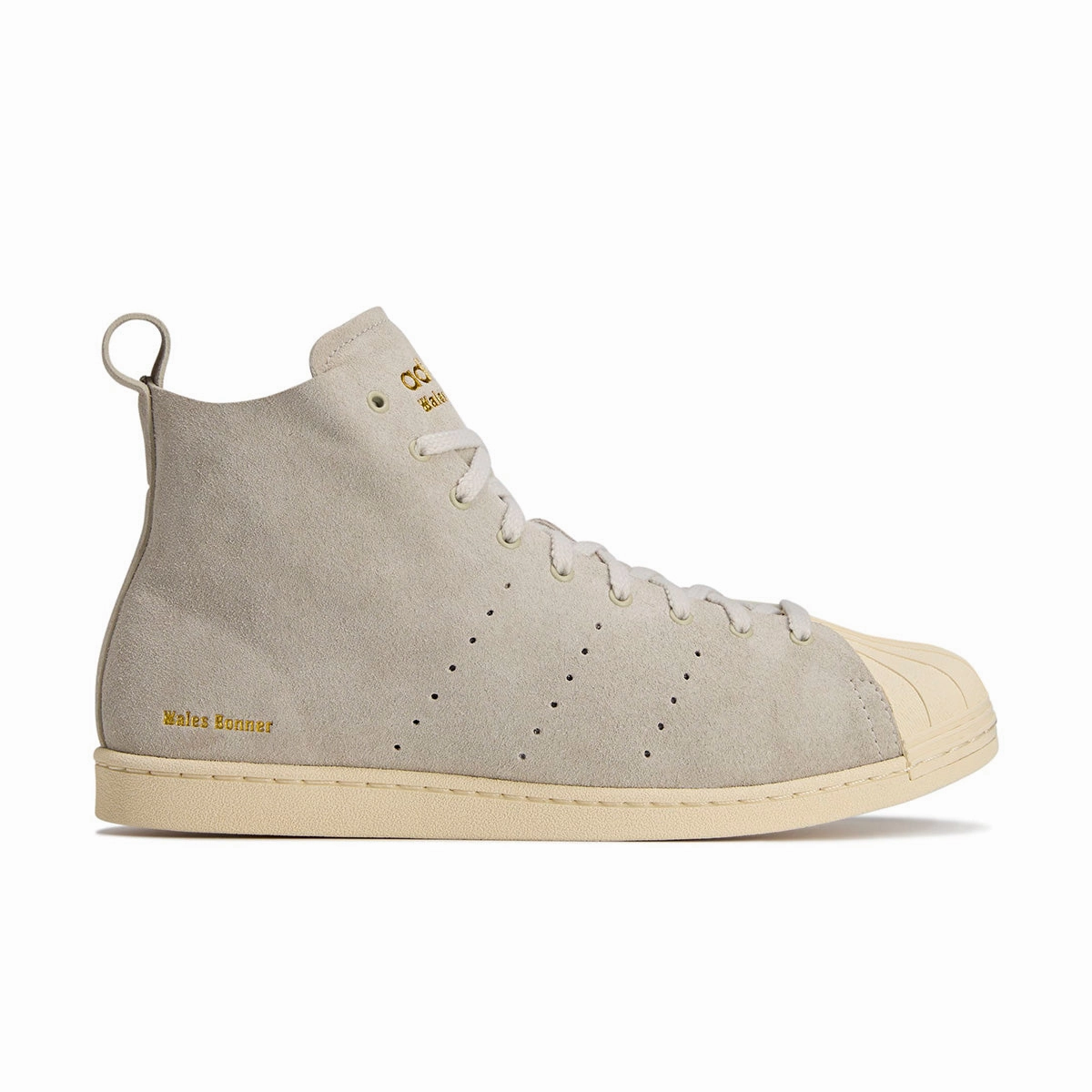   Wales Bonner Superstar Hi 'Mist Stone' Adidas Shoes Skateboarding