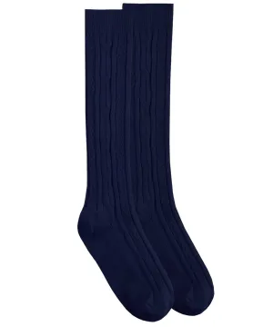 Boots For Men Acrylic Cable Knee Sock