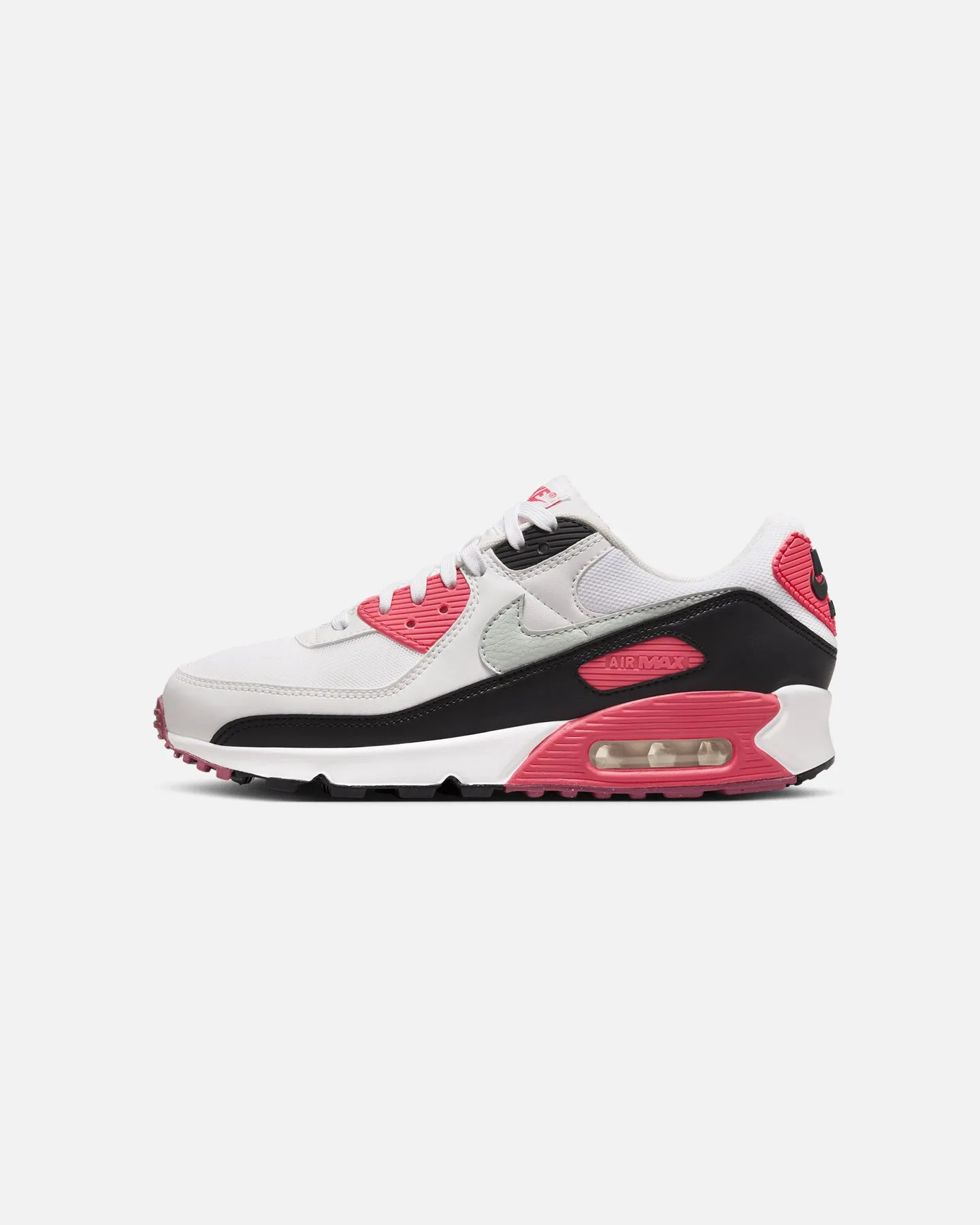 Nike Women's Air Max 90 White/Light Silver Nike Air Max Ishod Shoes