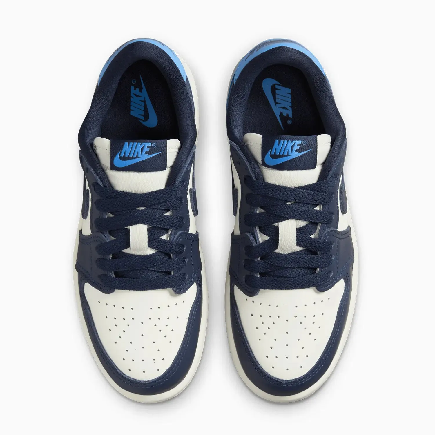 Light Hiking Sneakers Kid's Air Jordan 1 Retro Low OG "Obsidian" Pre School