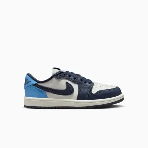 Sneakers Released Kid's Air Jordan 1 Retro Low OG "Obsidian" Pre School