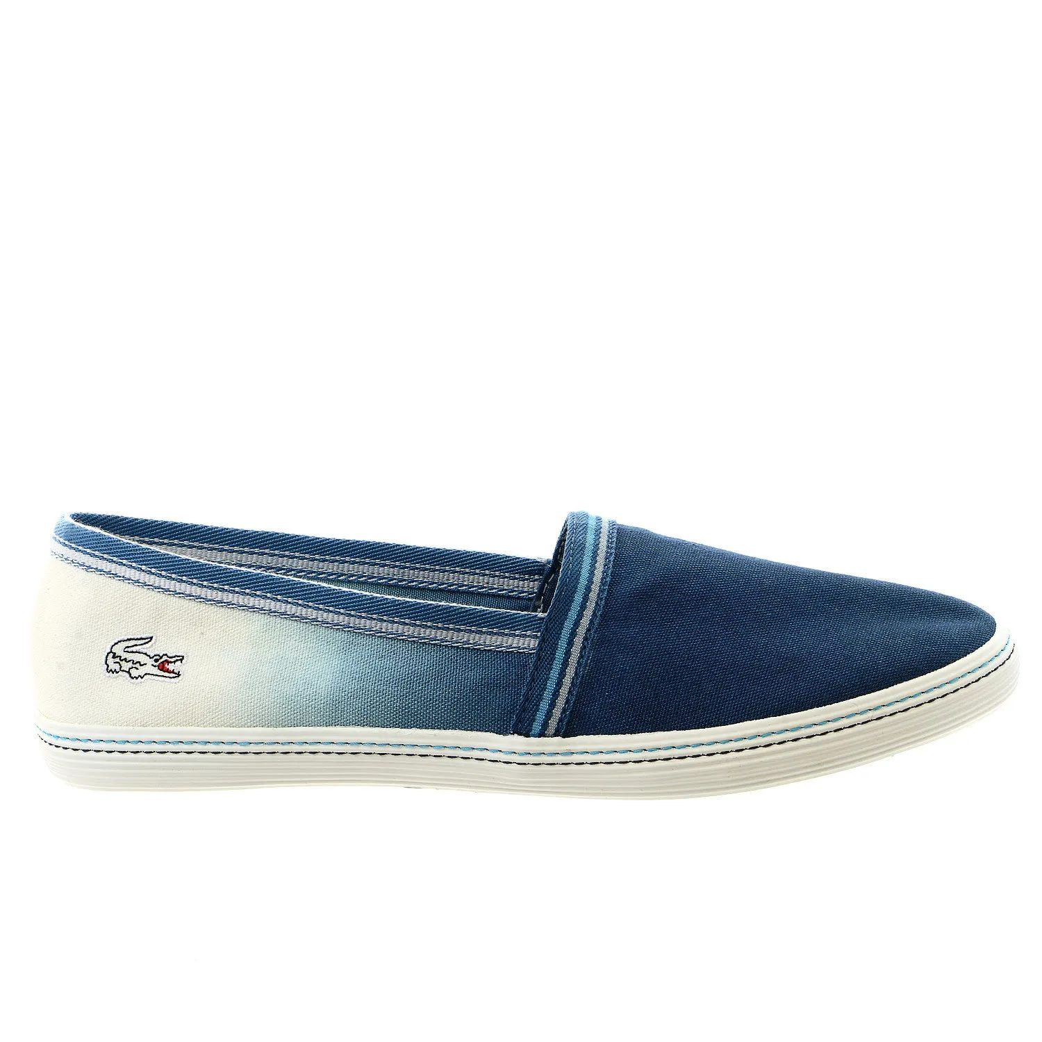 Lacoste Aimard 7 Fashion Sneaker Slip On Shoe - Brown/Red - Mens Suede Classic 21 Casual Shoes