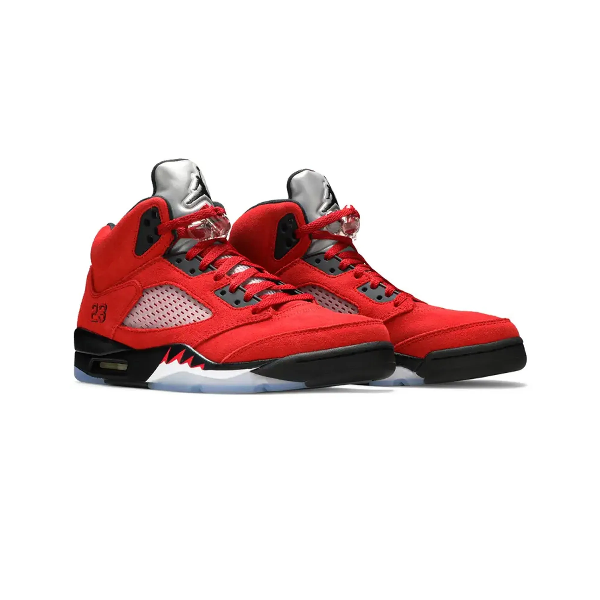Air Jordan 5 'Raging Bull Red' 2021 Classic Sneakers Shoes