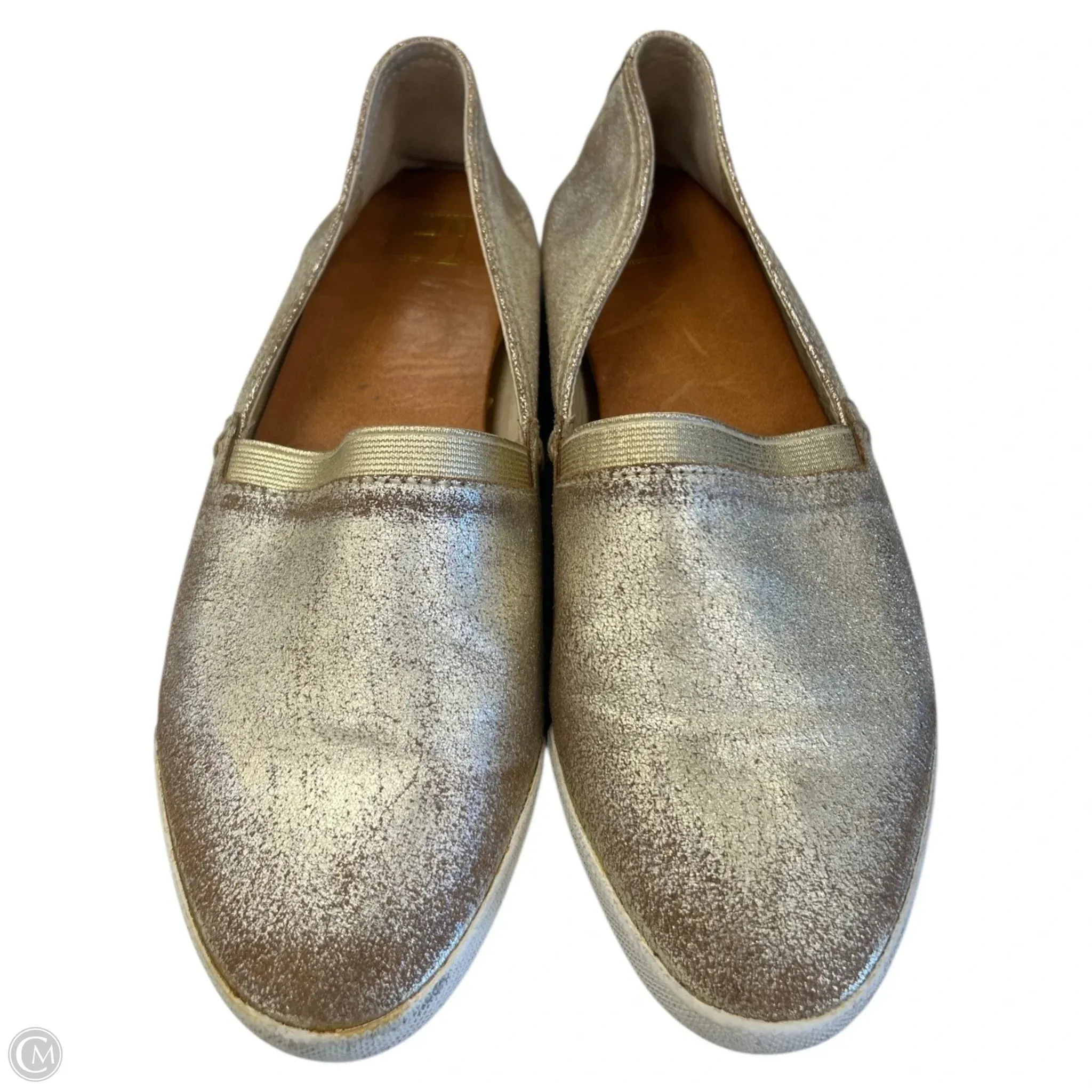 Shoes Designer By Frye In Gold, Size: 9 Balenciaga Casual Shoes