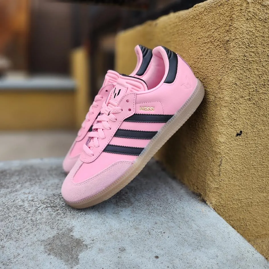 Casual Shoes Lace Styles Adidas Samba OG Messi