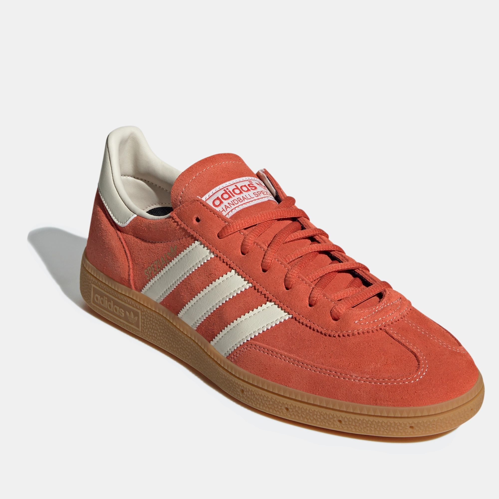 Adidas Handball Spezial Preloved Red Gum Slip-on Width Wide Casual Shoes