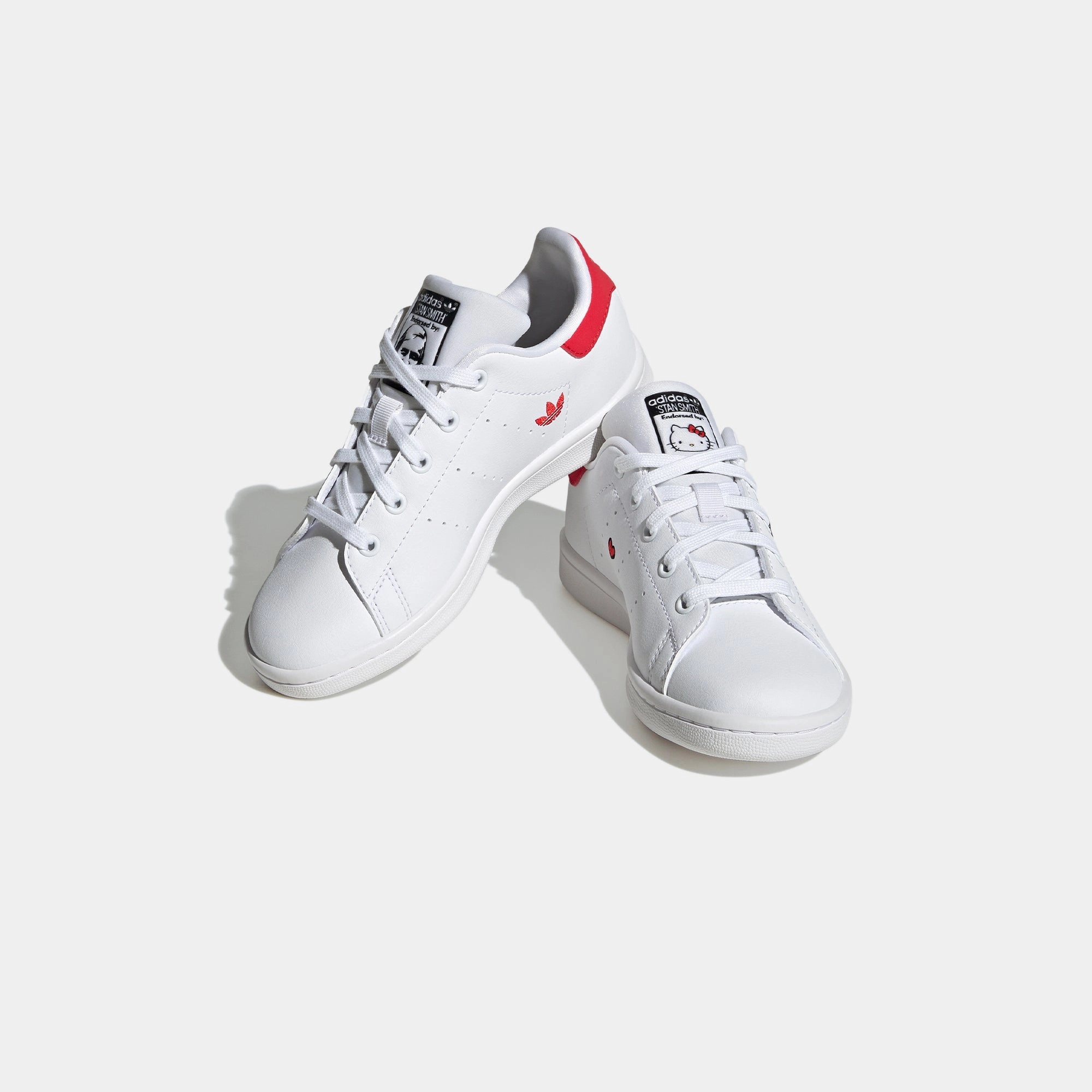 adidas Infant Stan Smith - Chalk White / Core Black / Vivid Red Adidas Samba Football Shoes