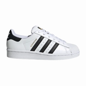 Adidas Kid's Superstar Shoes - Cloud White / Core Black Adidas Shoes High Top