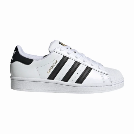 Adidas Kid's Superstar Shoes - Cloud White / Core Black Cheetah Adidas Shoes