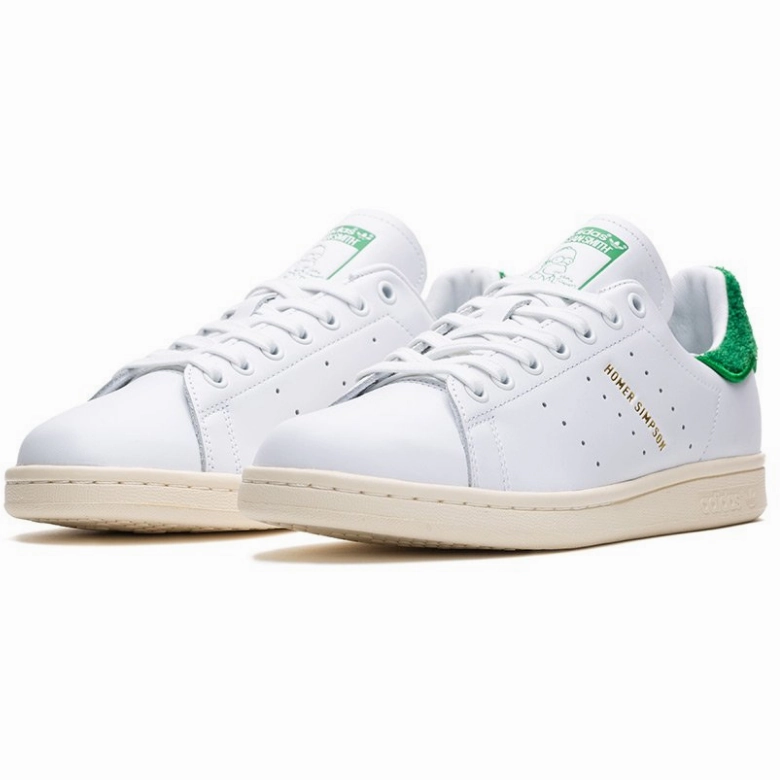 Adidas Men's Stan Smith Homer Simpson Shoes - White / Green / Gold Adidas Climacool 24 Shoe
