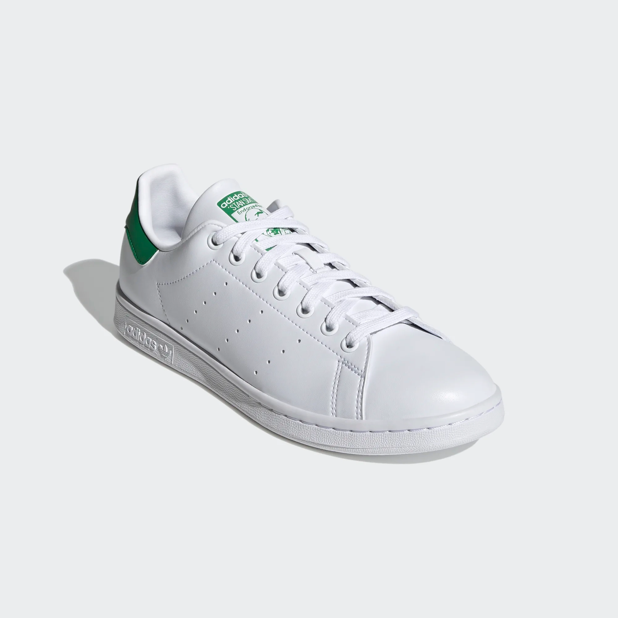 Adidas Men's Stan Smith Shoes - Cloud White / Green Adidas Sambae Shoes