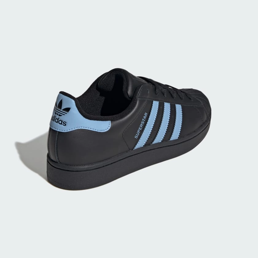 Adidas With Gucci Shoes Adidas Men's Superstar Ii Shoes - Black Ash / Blue