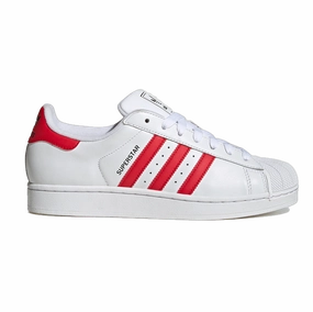 Adidas Men's Superstar Ii Shoes - Cloud White / Better Scarlet / Core Black Adidas Samba Classic Shoes