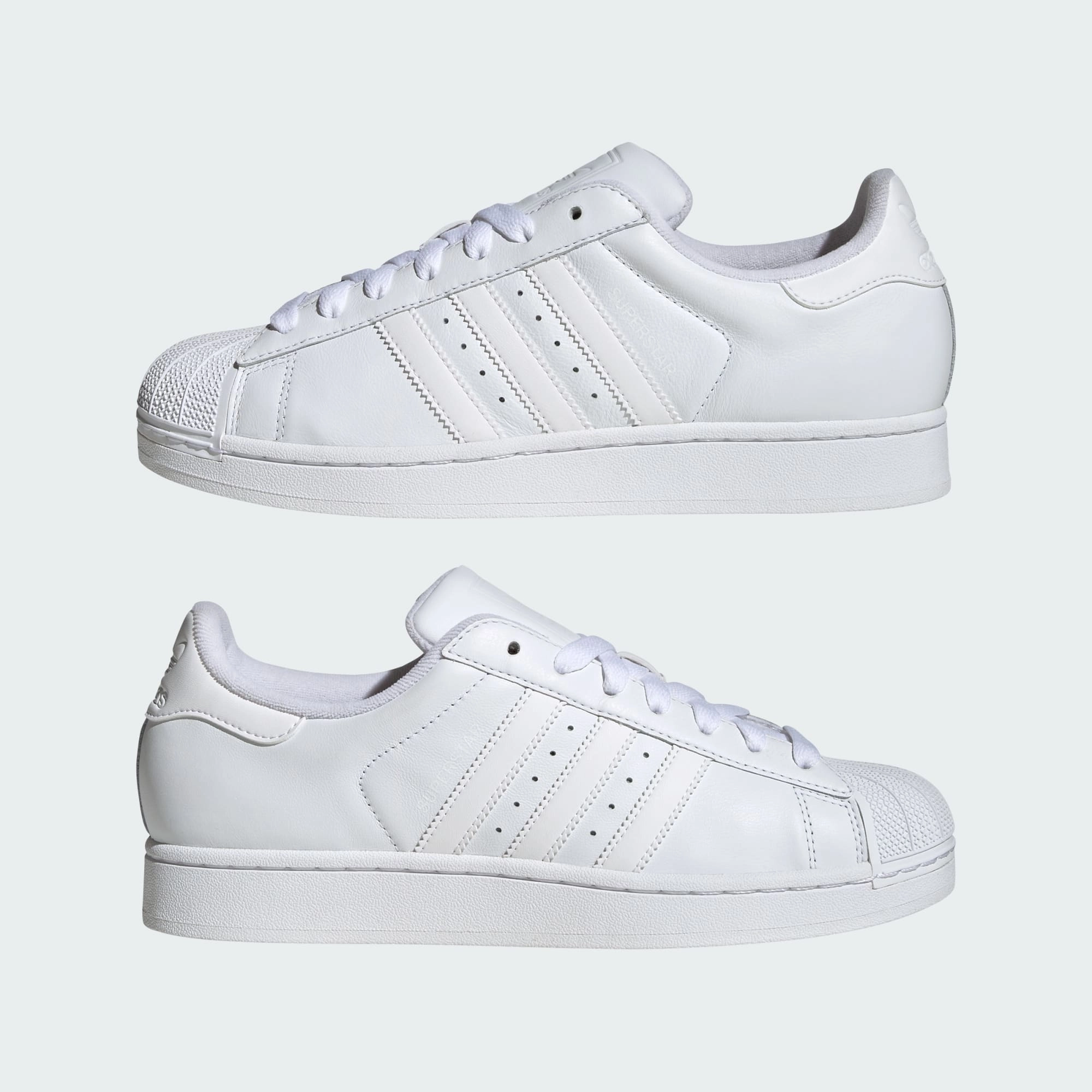 Adidas Men's Superstar Ii Shoes - Cloud White Adidas Supernova Rise Wide Shoes
