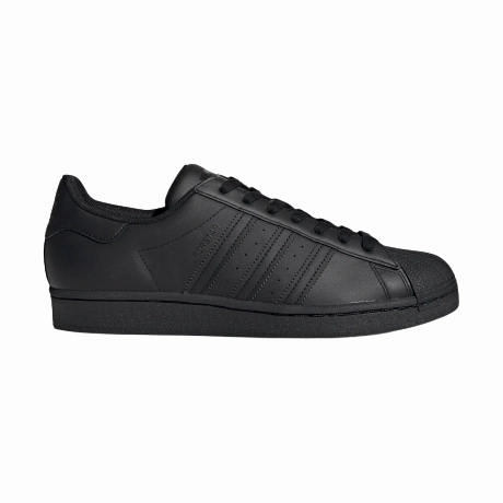 Adidas Superstar Shoe Adidas Men's Superstar Shoes - All Black