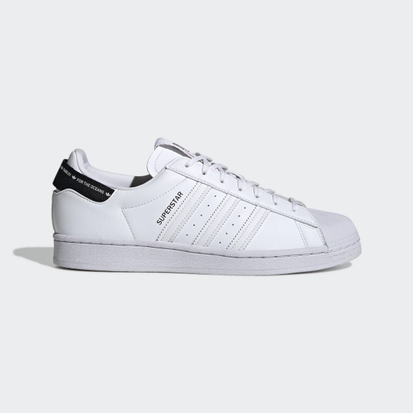 Adidas Men's Superstar Shoes - White / Black Adidas Yeezy Calabasas Shoes