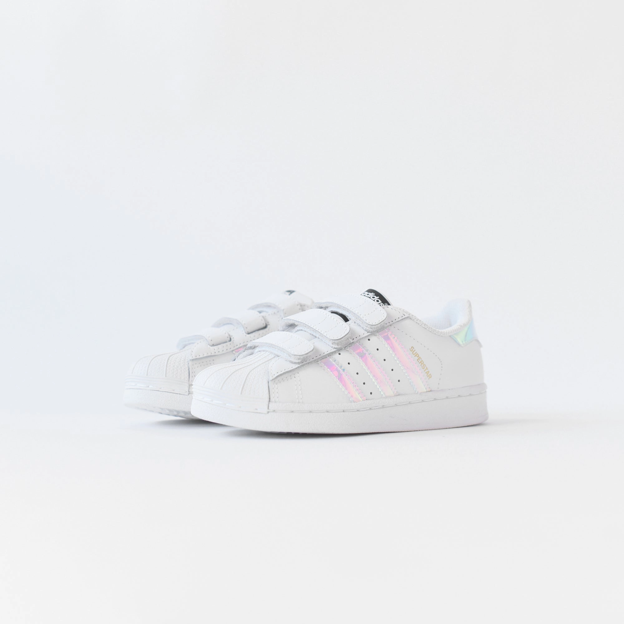 adidas Originals Crib Superstar CMF - White / Metallic Silver Casual Slide Shoes