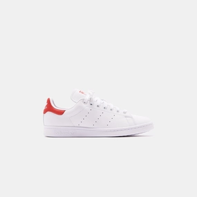 Adidas Styles Of Shoes adidas Originals Stan Smith - White / Lush Red