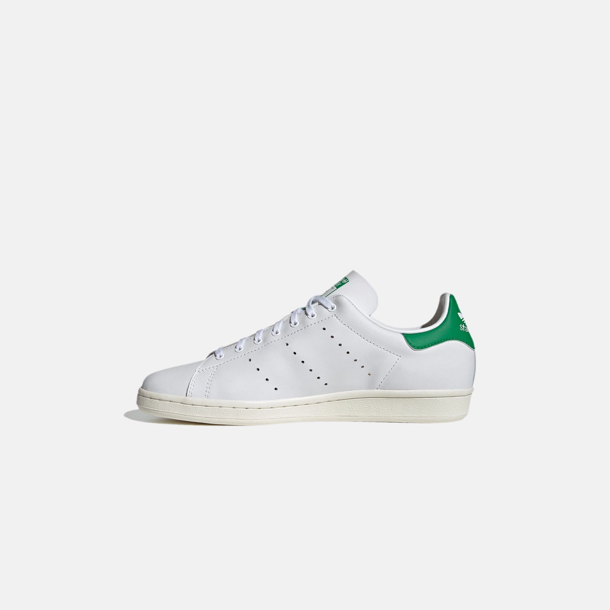 adidas Stan Smith 80`s - Cloud White / Cloud White / Green Adidas Marathon Shoe