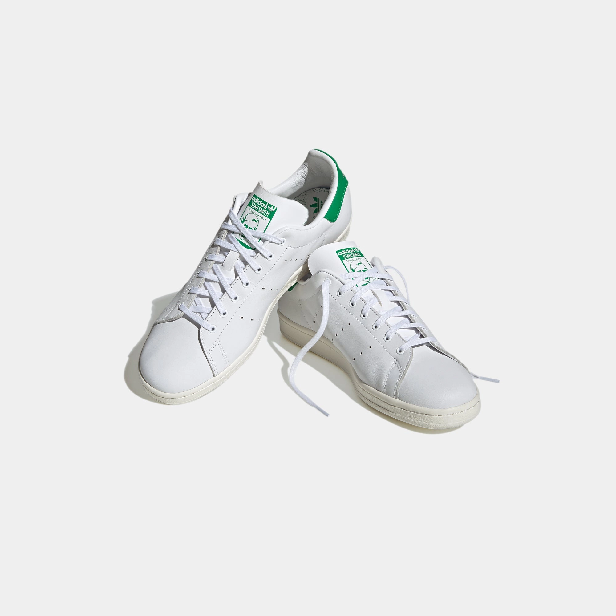 Adidas Grade School Gazelle Bold Shoes adidas Stan Smith 80`s - Cloud White / Cloud White / Green