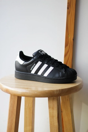 Adidas Neutral Running ADIDAS SUPERSTAR II "CORE BLACK/CLOUD WHITE/CORE BLACK"