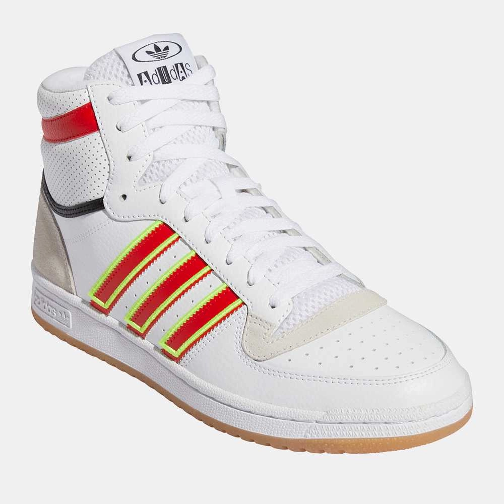 All Season Casual Shoes Adidas Top Ten White Red Yellow