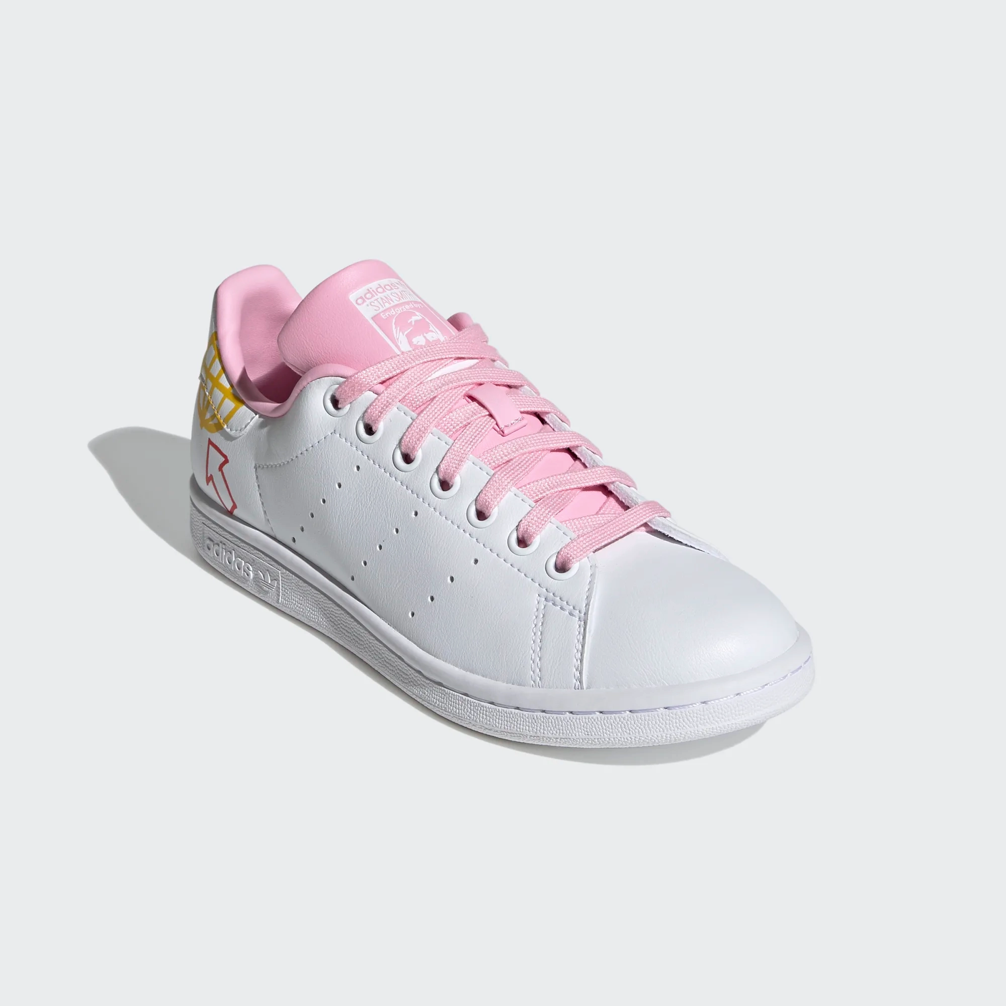 Adidas Women's Stan Smith Shoes - Cloud White / True Pink Shoes Adidas Adizero